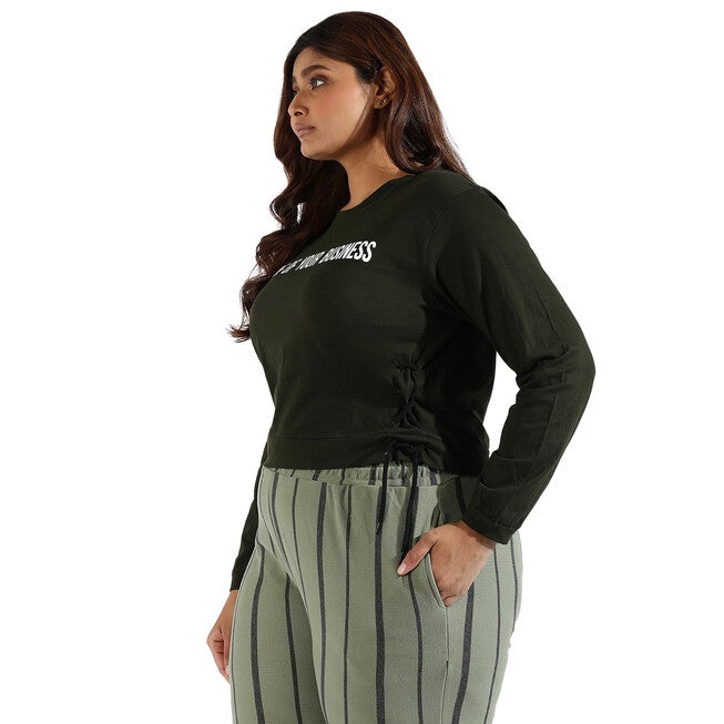 Women Printed Long Sleeve Top, , alternate image number null