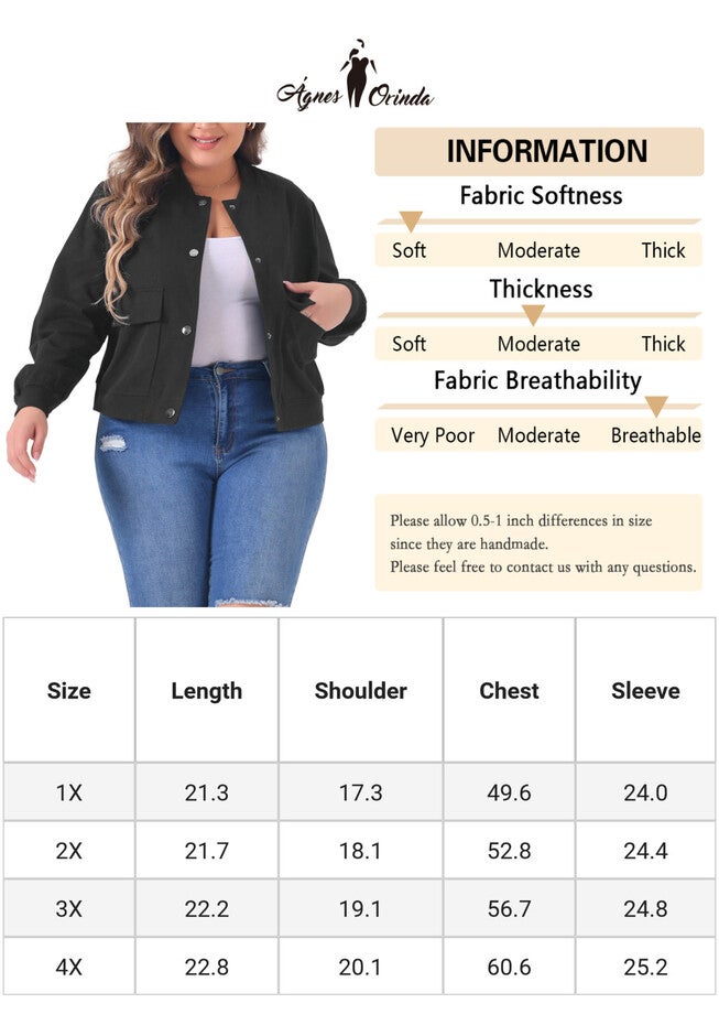 STAND COLLAR BUTTON DOWN JACKET SHACKET, Black / Black, alternate image number 4