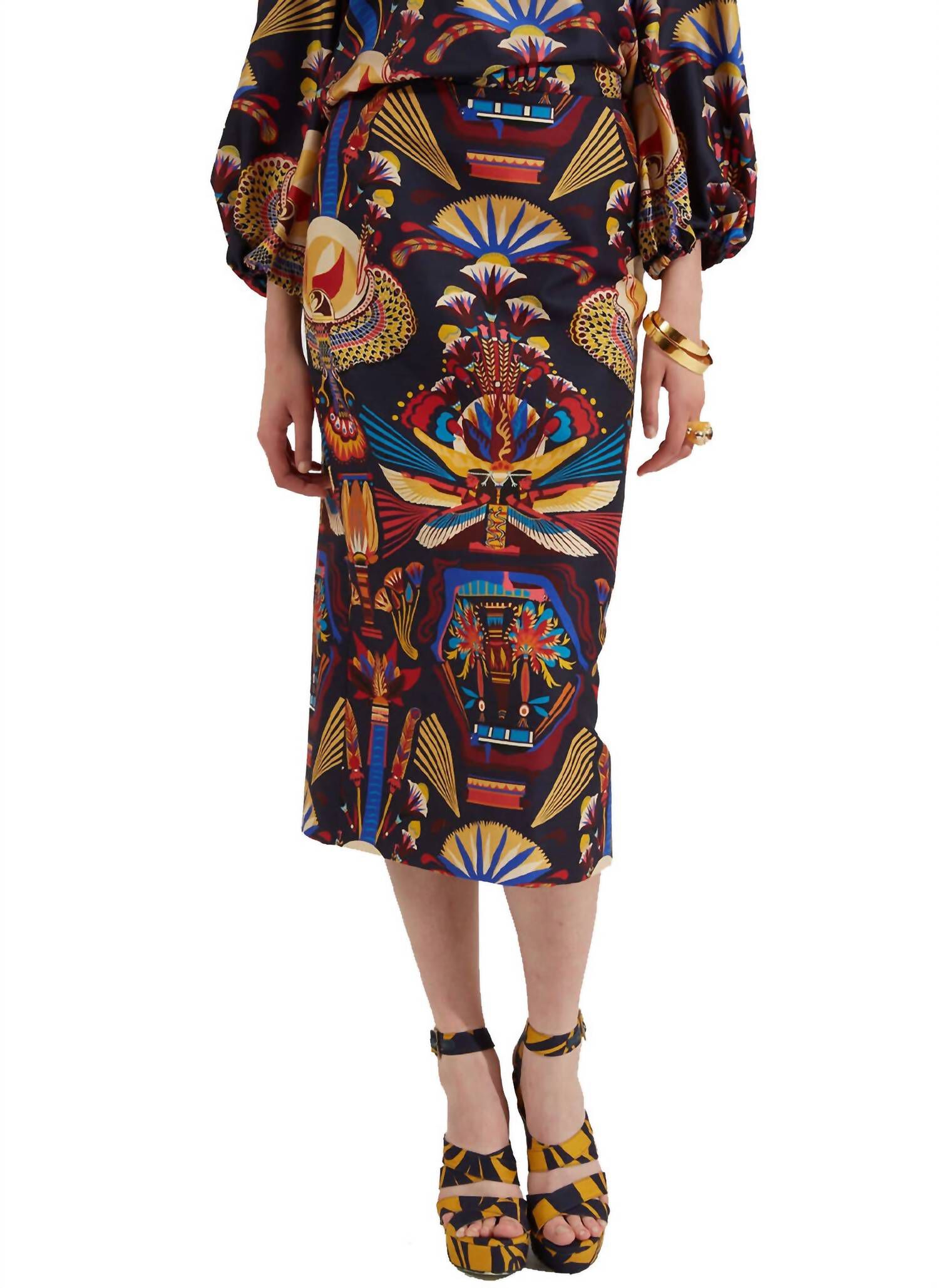 PENCIL SKIRT IN NEPHTHYS Dia & Co