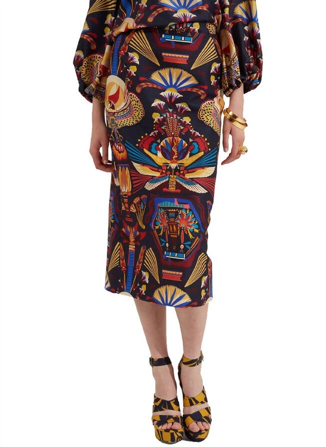 PENCIL SKIRT IN NEPHTHYS Dia & Co