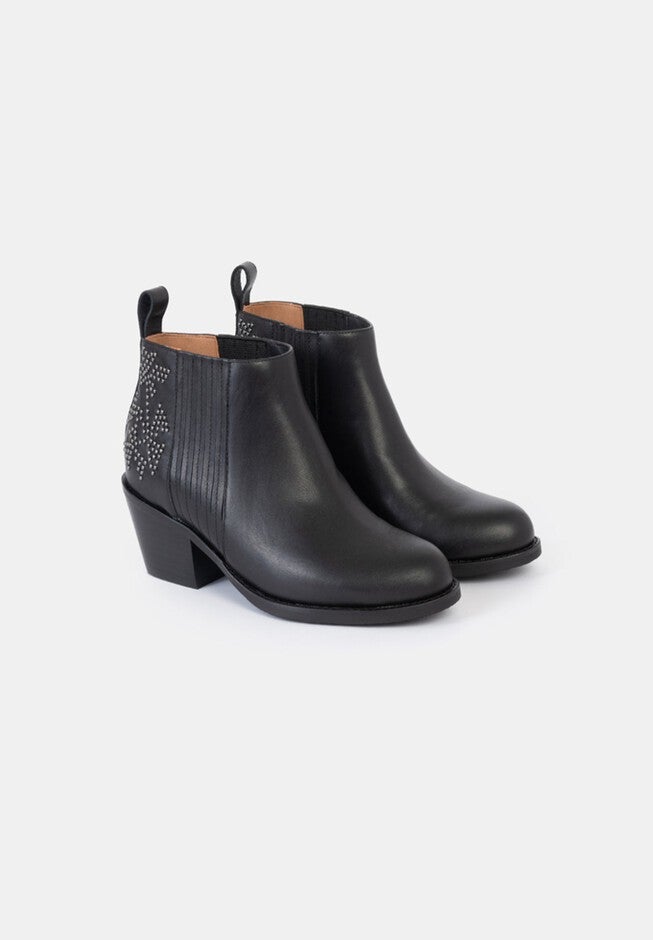 Faith Step In Gore Bootie, Black / Black, alternate image number 2