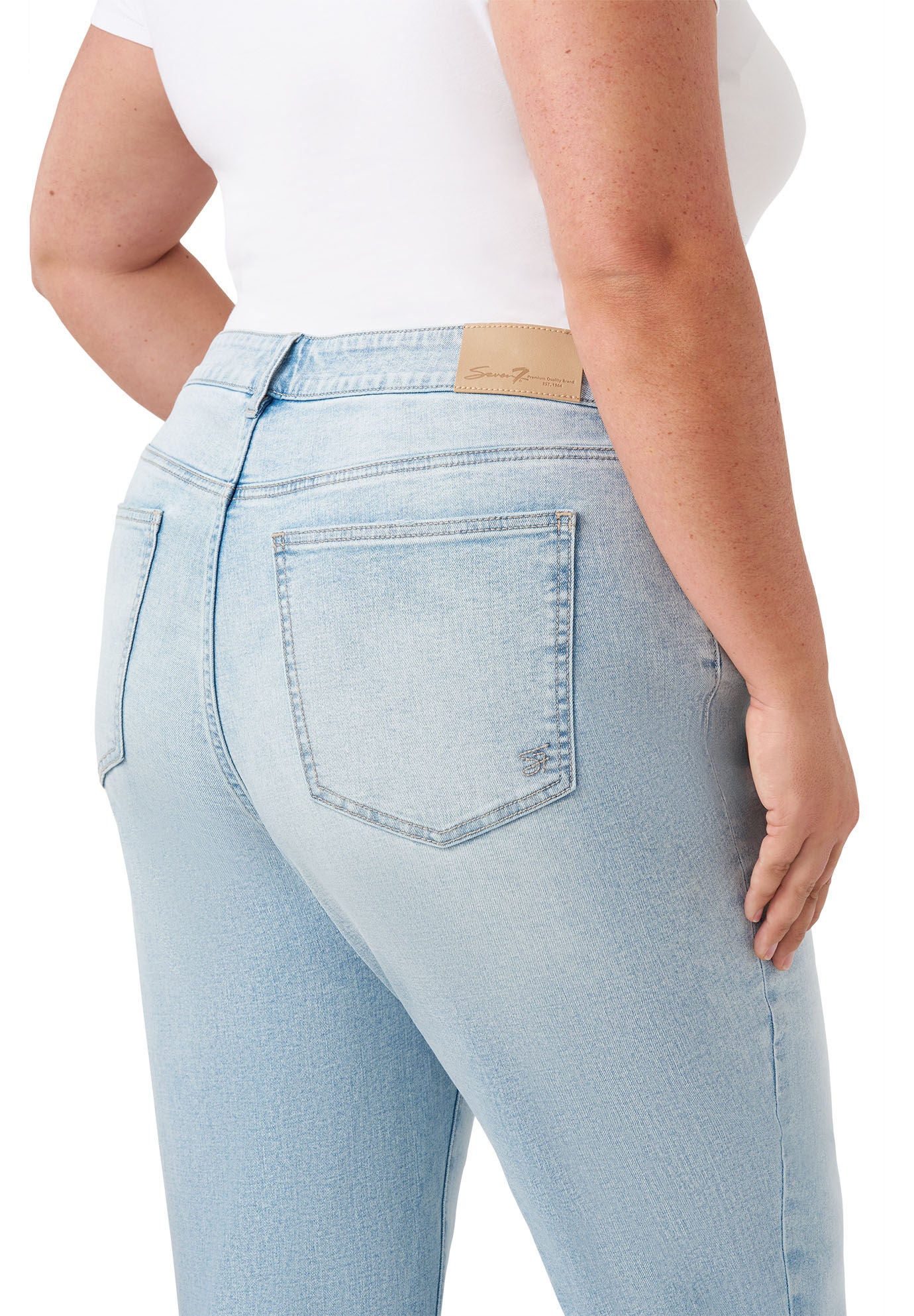 Vintage Straight Cuff Jean, Free Spirit / Light Wash, alternate image number 4