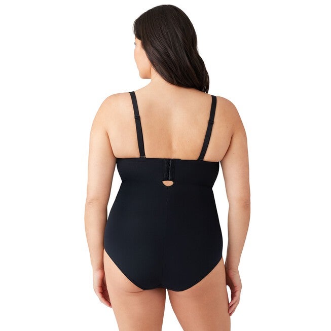 Red CarpetShaping Body Briefer, Black / Black, alternate image number 1