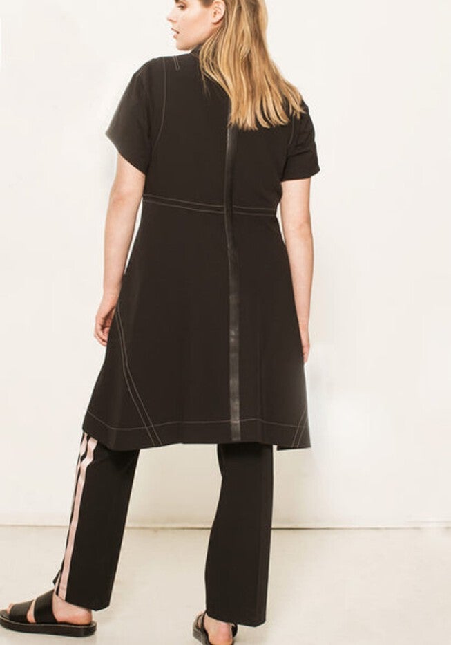 LAYERING VEST, Jet Black / Black, alternate image number 3