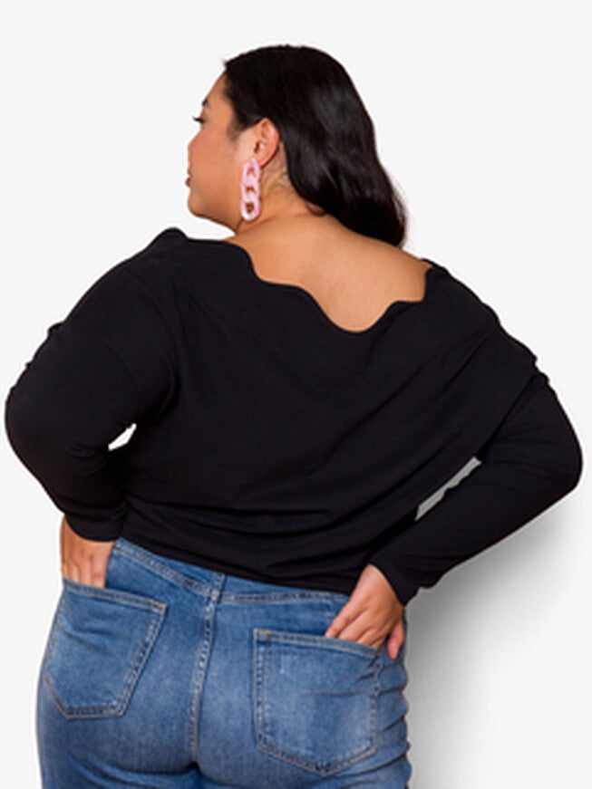 Cathy Pullover, Black / Black, alternate image number 1