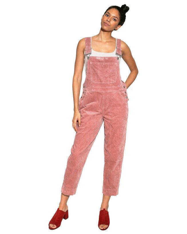Harper Women's Corduroy Casual Overall, Mauve / Mauve, alternate image number 1
