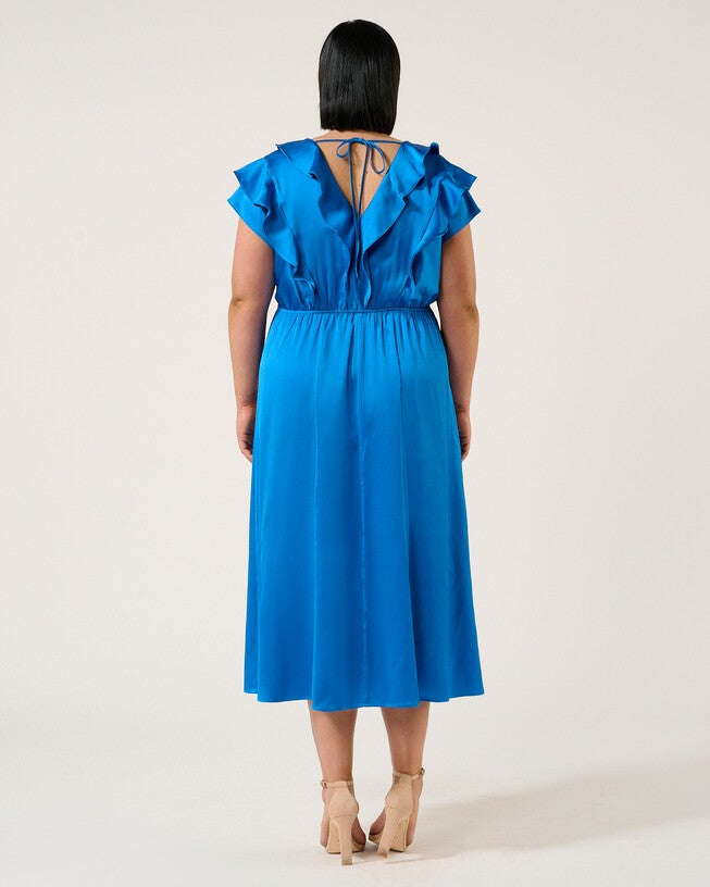 Poseidon Dress, Cobalt / Royal Blue, alternate image number null