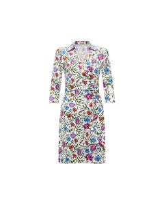 DVF NEW JEANNE TWO 3/4 DRESS