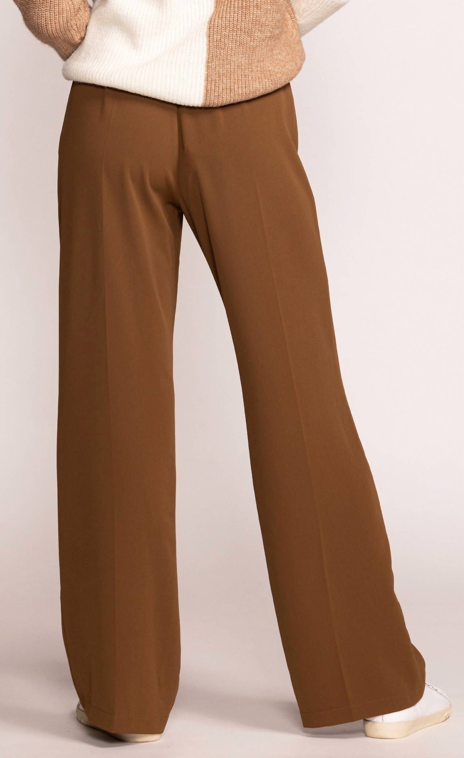 LILIANA PANT IN BROWN, , alternate image number 3