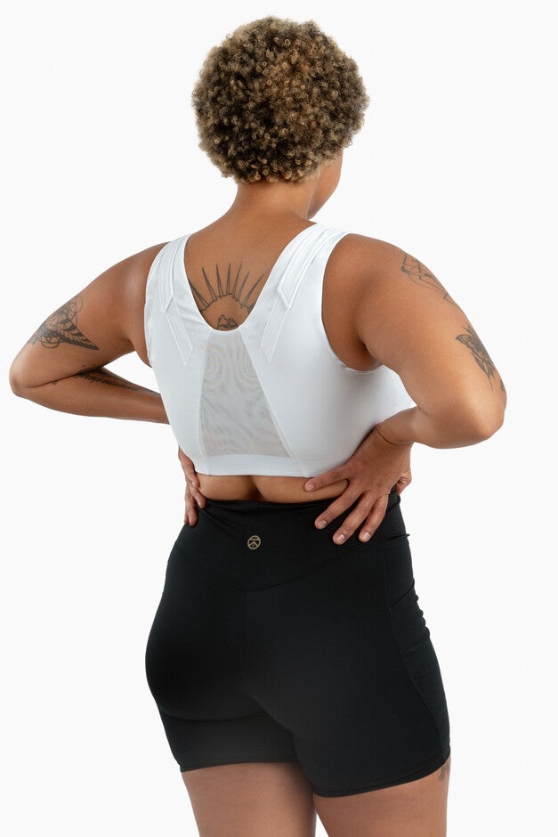 Rise Zip Bra - Eco Jersey, , alternate image number null