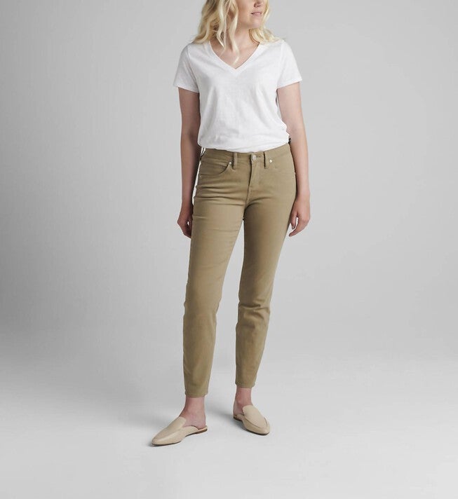 CECILIA SKINNY JEAN IN CHINCHILLA, Chinchilla / Beige, hi-res image number null