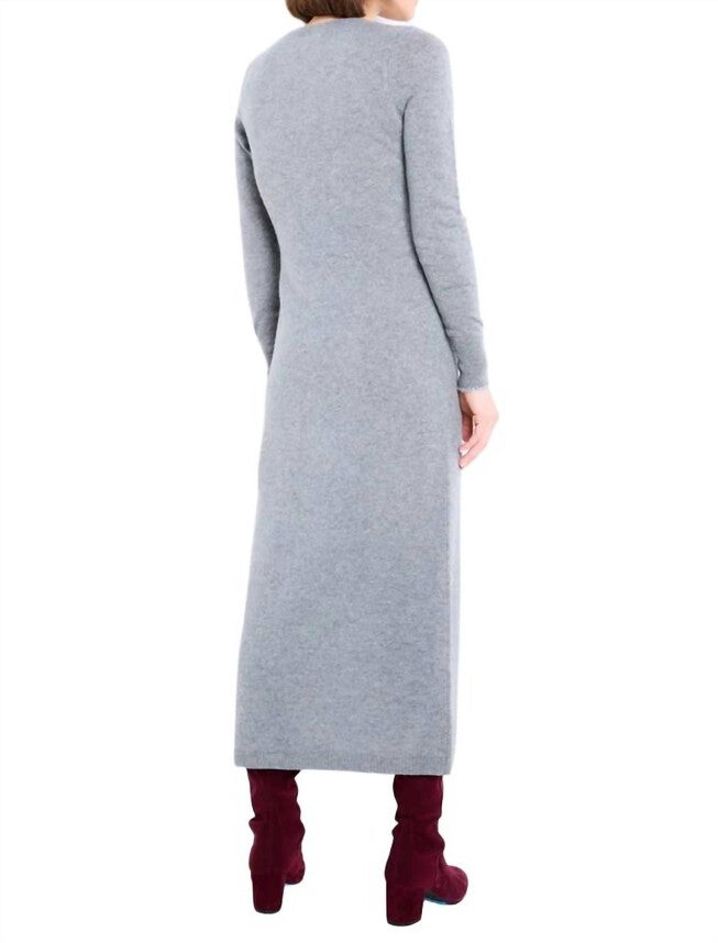 INVITATION ONLY MIDI DRESS IN FOG, Fog / Cool Gray, alternate image number null