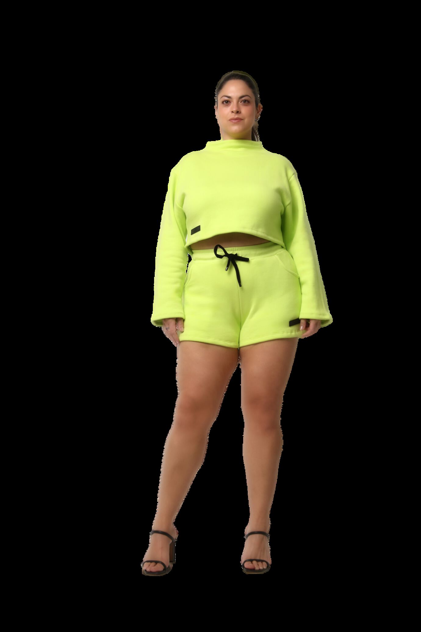 Sweat Short, Neon / Chartreuse, hi-res image number 0