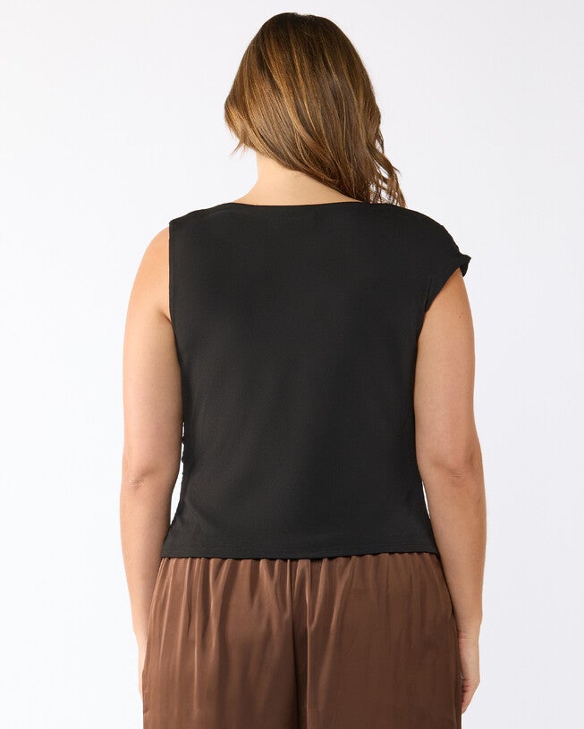 Dune Top, Black / Black, alternate image number 3