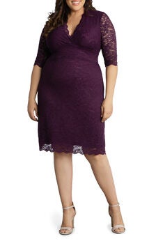 Scalloped Boudoir Lace Dress