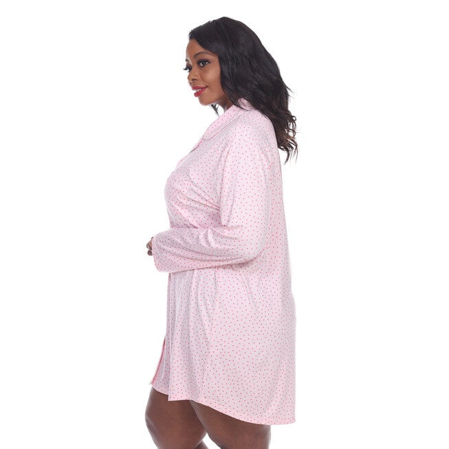 Long Sleeve Night Gown, , alternate image number 7