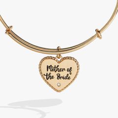 Mother Of The Bride Heart Bangle