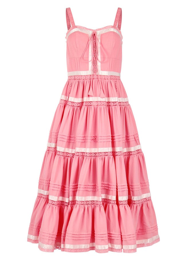 Delores Dress, Pink / Pink, hi-res image number null