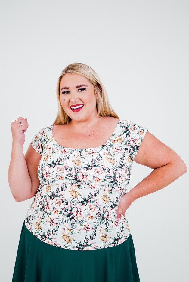 Zoey Crop Swim Top, , alternate image number null