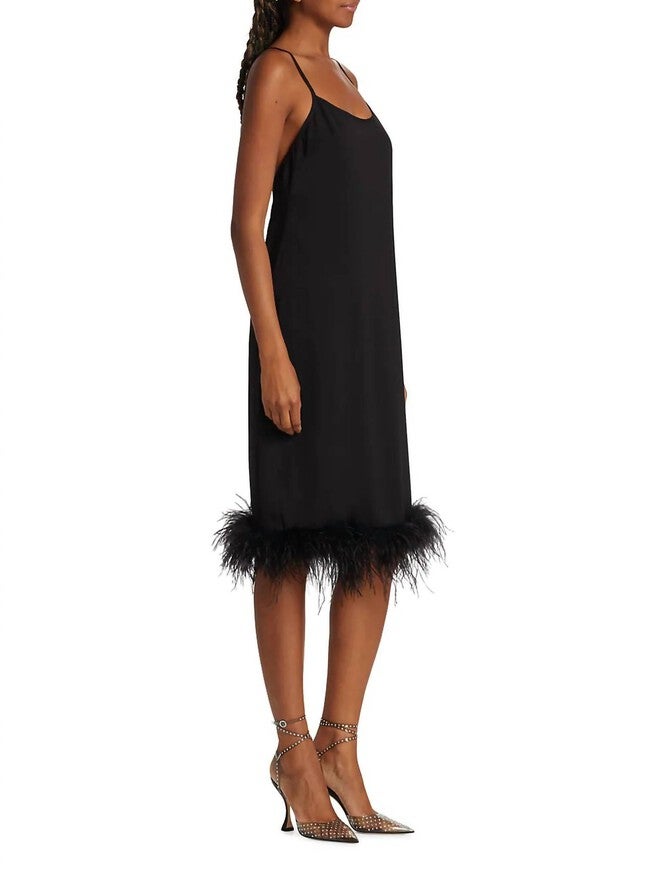 MARIANNA DRESS IN BLACK, , alternate image number null