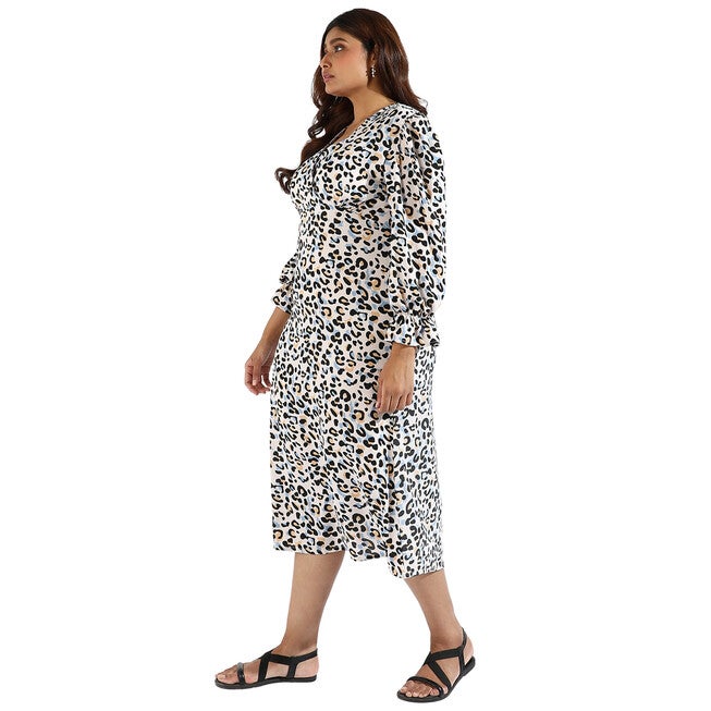 Women Animal Printed Dresses, , alternate image number null