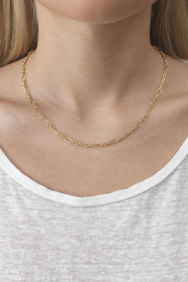 LYNX NECKLACE IN GOLD, , alternate image number null