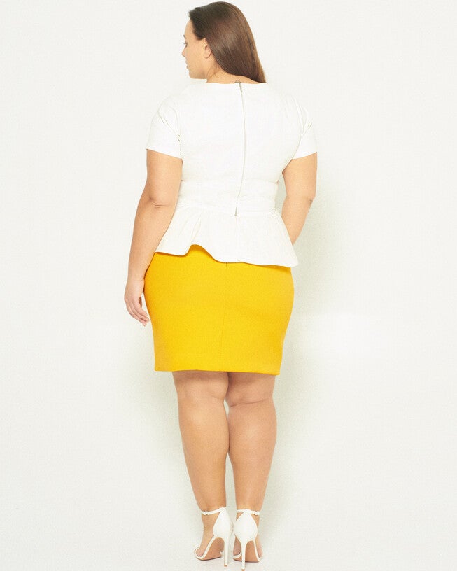Alexandria Top, White / White, alternate image number 3