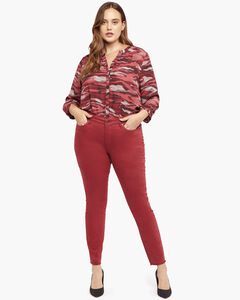 Ami Skinny Fray Hem