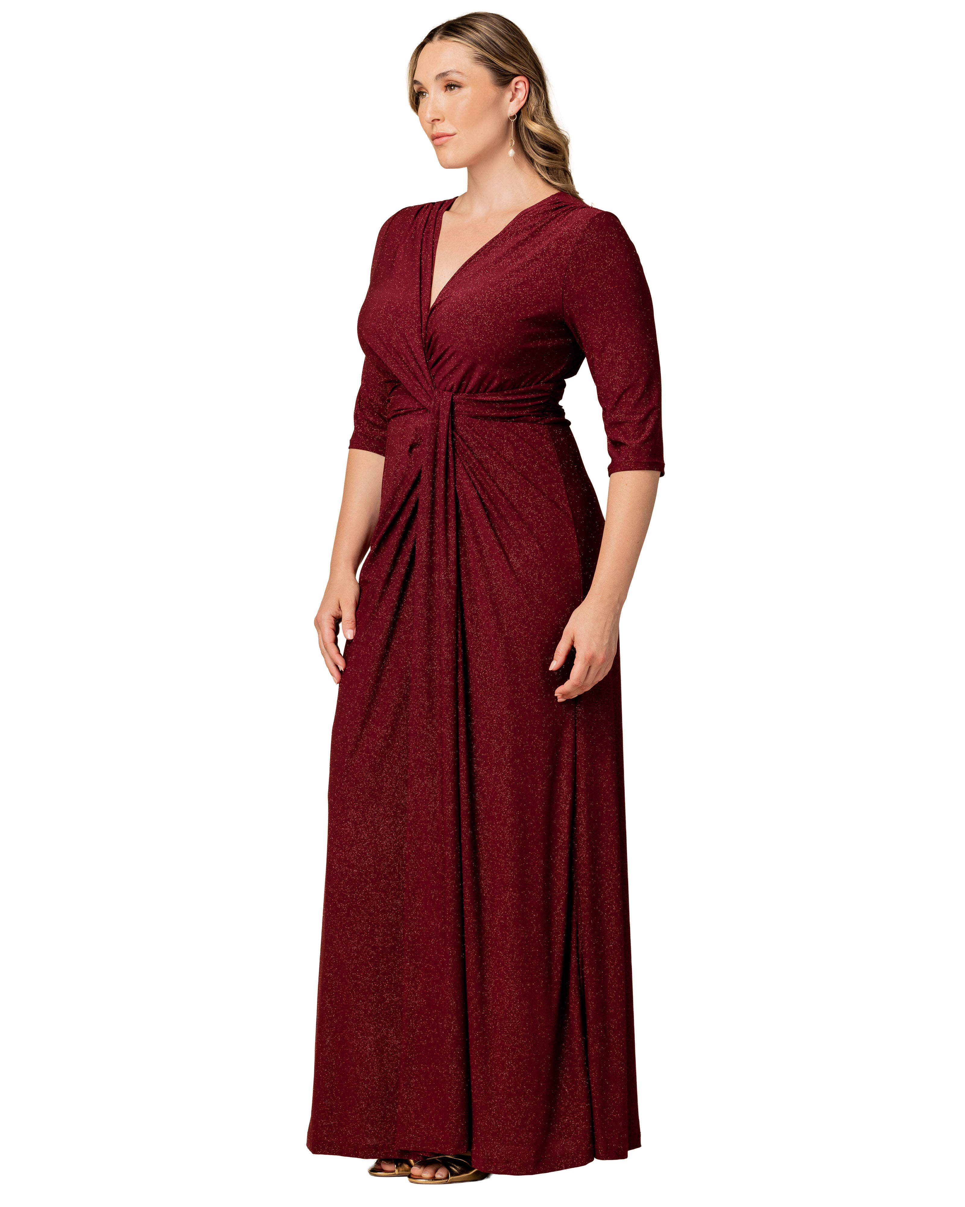 Romanced by Moonlight Gown, GARNET / Burgundy, alternate image number 2