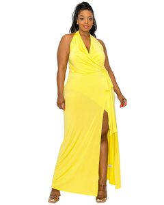 Gisele Halter Neck Dress