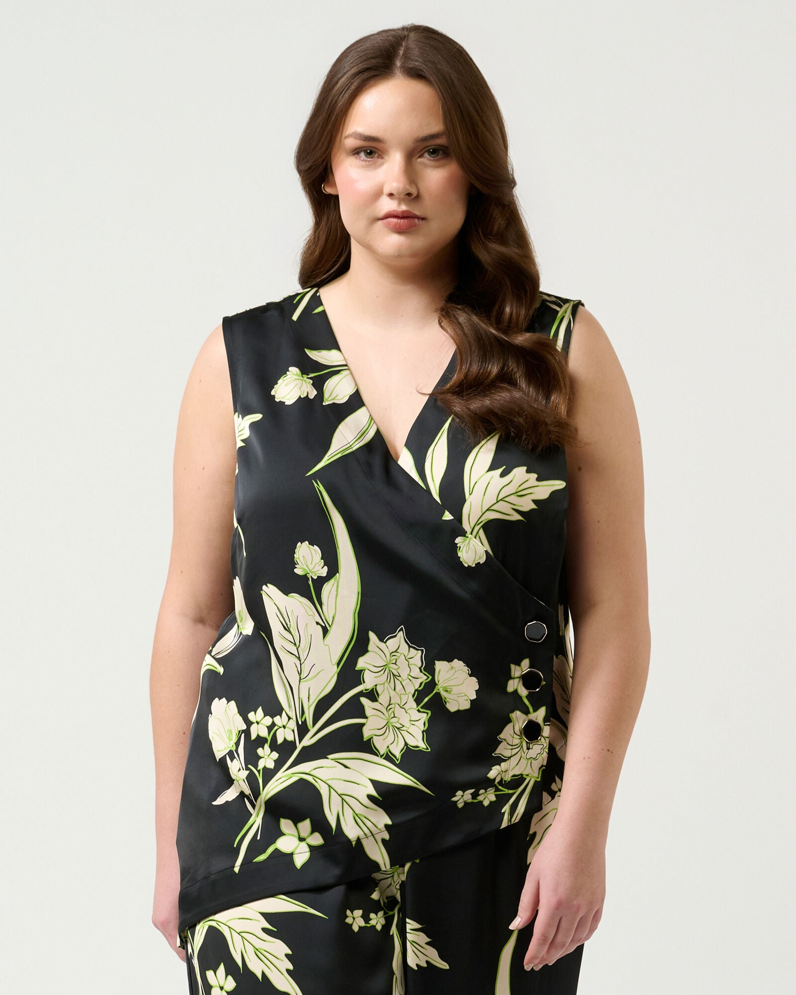 Baia Top, Print / Black, alternate image number 3