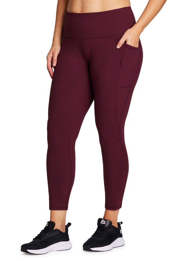Plus Super Soft Ultra Hold Legging, Burgundy / Burgundy, hi-res image number 0