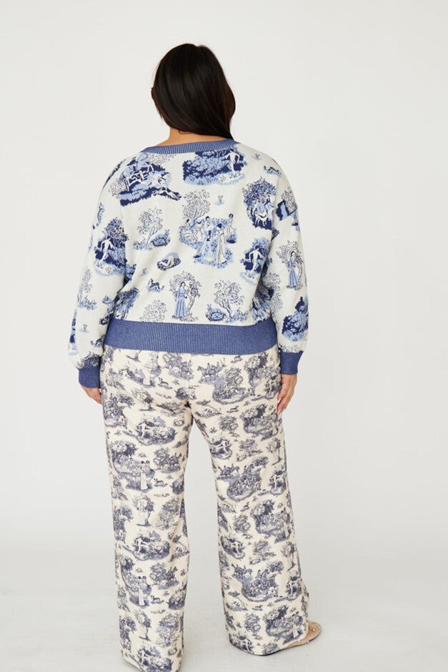 MIKE PANT, MANHUNT TOILE BLUE / Light Blue, alternate image number 1