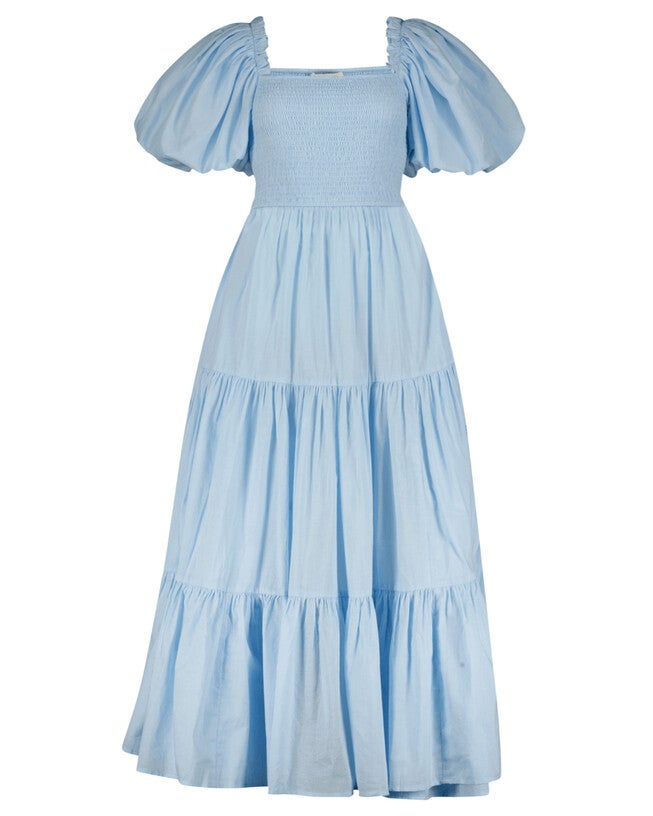 Luna Dress, Light Blue / Light Blue, hi-res image number null