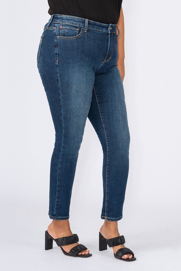 High Rise Ankle Skinny - Macie, MACIE / Dark Wash, alternate image number 1