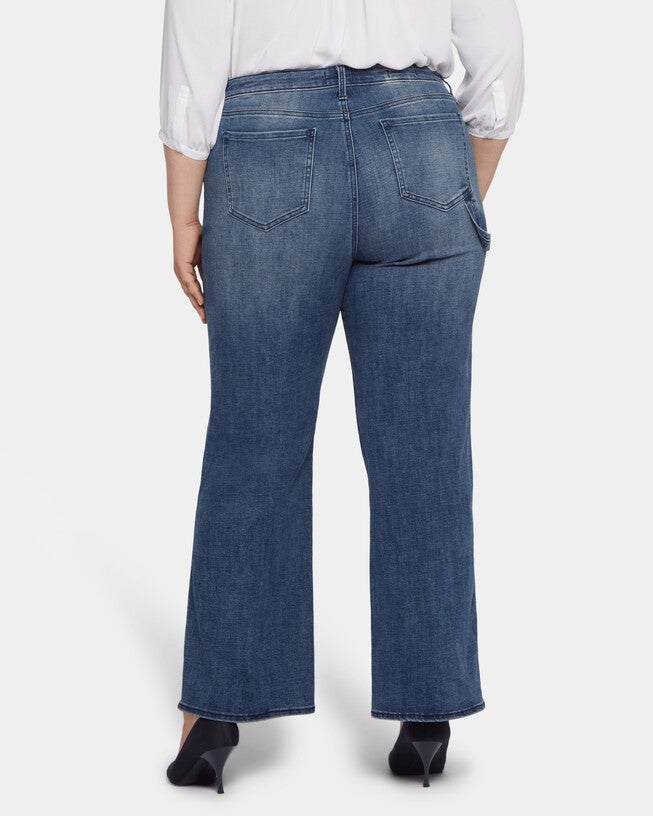 Teresa Wide Leg Utility Jean, , alternate image number 5