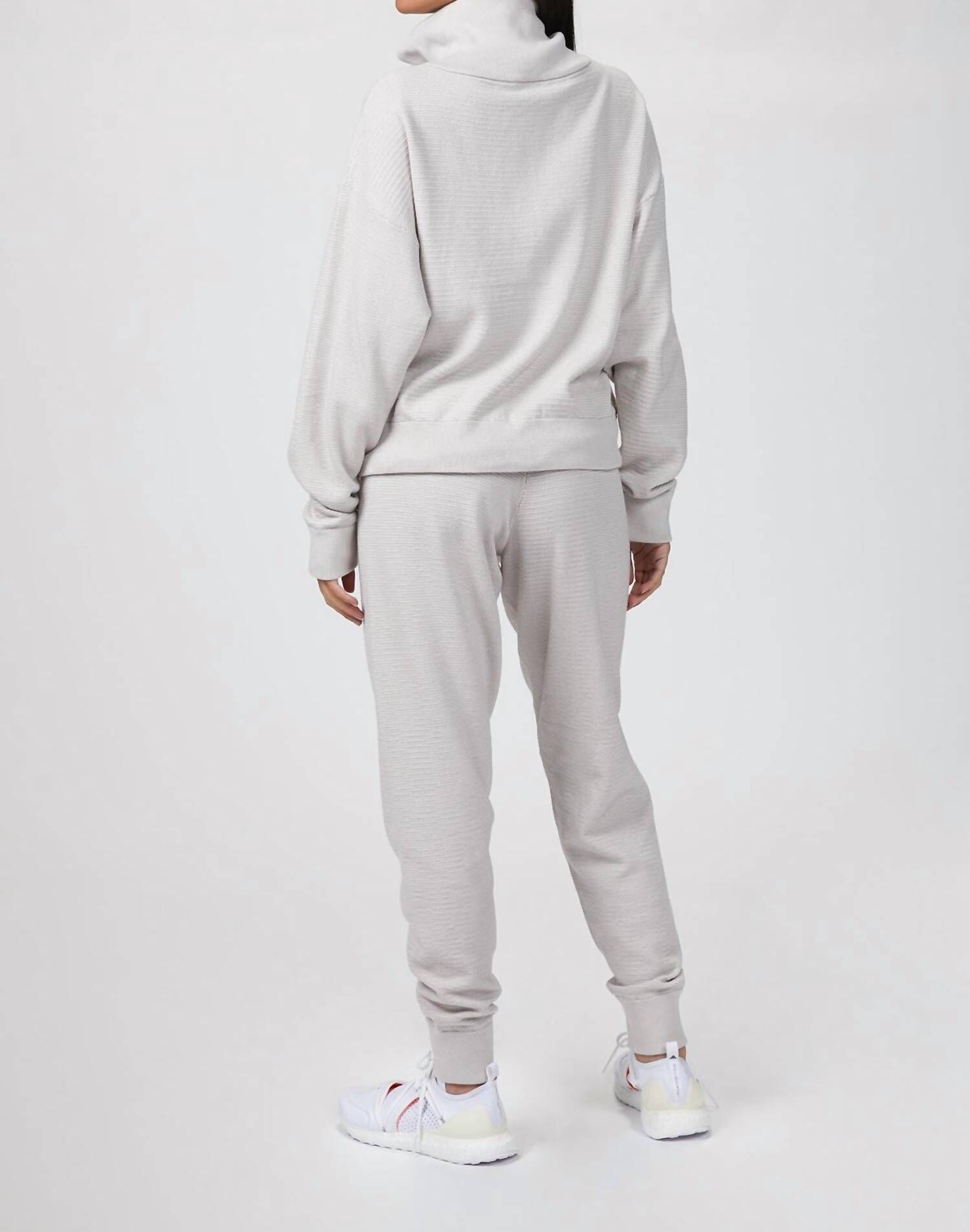 Alice Knit Sweatpants in Cobweb Silver, , alternate image number 1