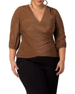 Celeste Faux Wrap Top