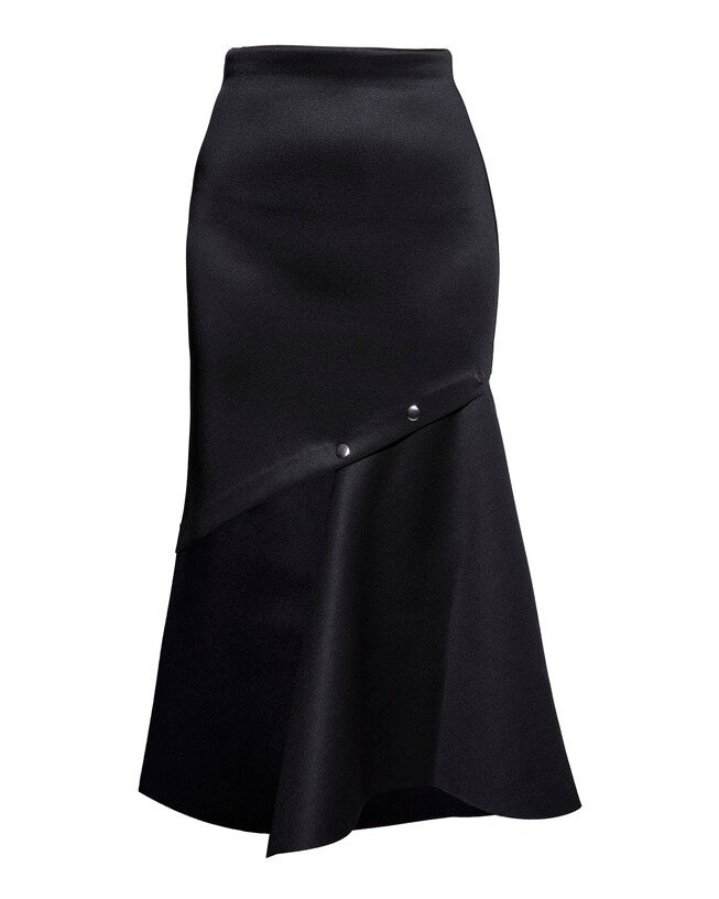 JONI CONVERTIBLE SKIRT, Black / Black, hi-res image number null