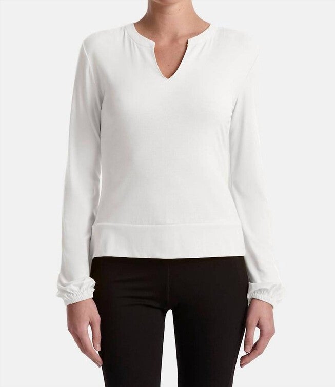 POWER TOP IN IVORY, Ivory / White, hi-res image number 0