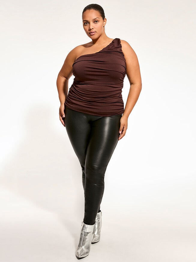 BLAIRE TOP, Mahogany / Brown, alternate image number 1