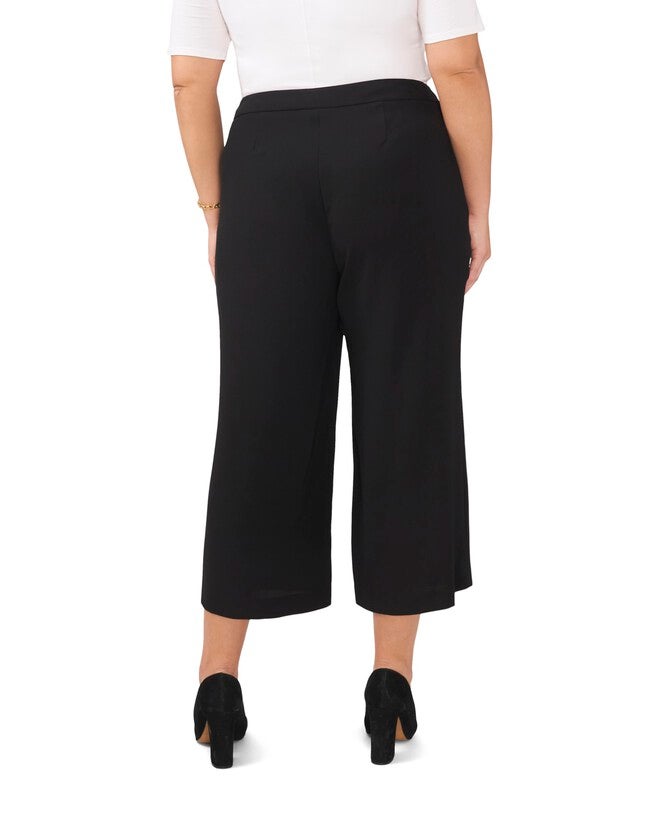 Ivy Cutlottes With Zipper Pocket, RICH BLACK / Black, alternate image number 2