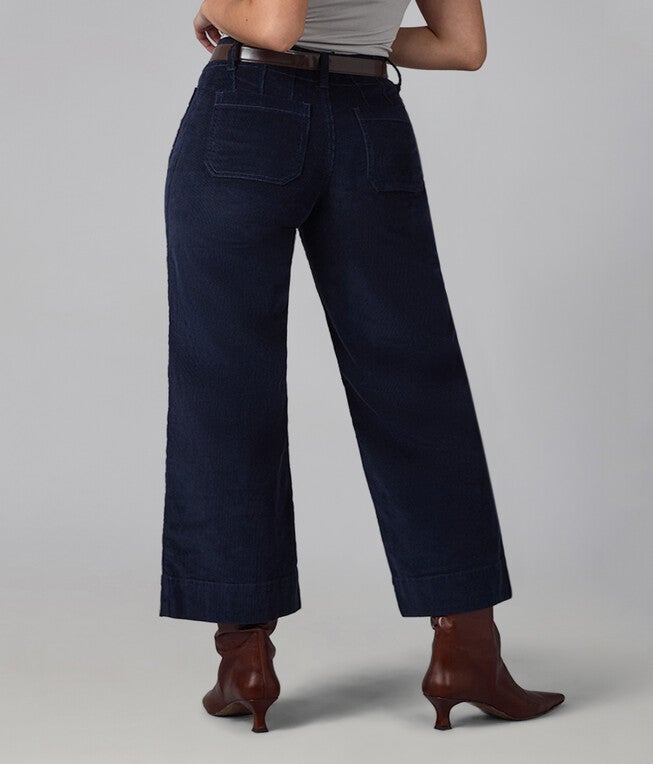 COLETTE-FD High Rise Wide Leg Jeans, Future Dusk / Navy, alternate image number 1