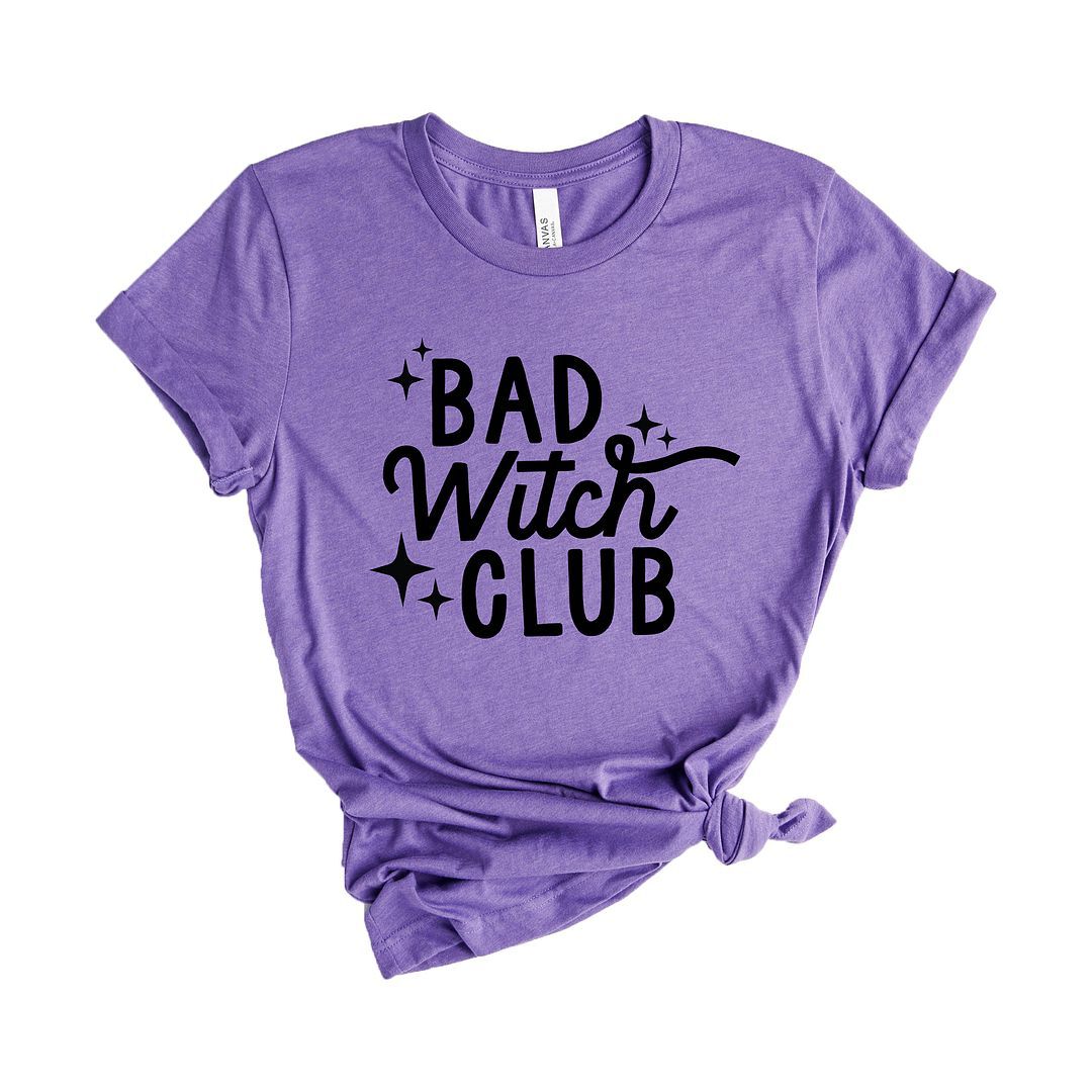 Bad Witch Club Short Sleeve Graphic Tee, Grape / Purple, hi-res image number 0