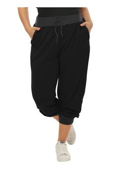 DRAWSTRING WAIST JOGGER SWEATPANTS