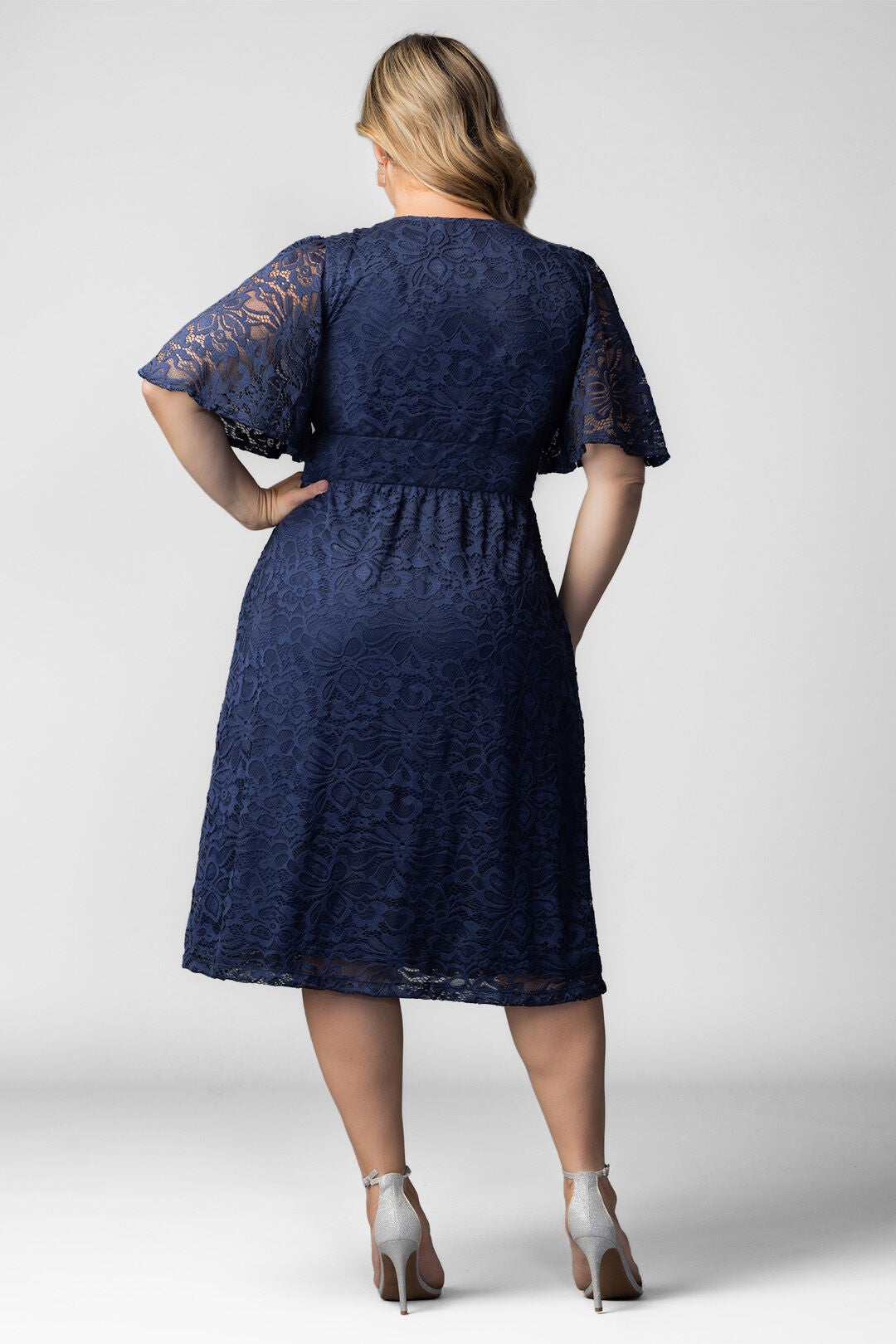 Fable Lace Cocktail Dress, Nocturnal Navy / Navy, alternate image number 1