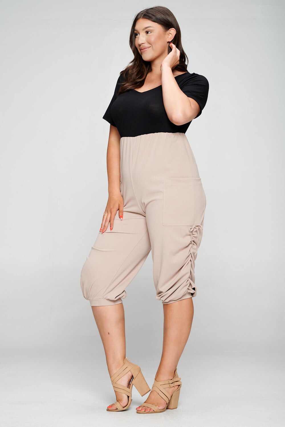 ELIZA COLORBLOCK JUMPSUIT, , alternate image number 6