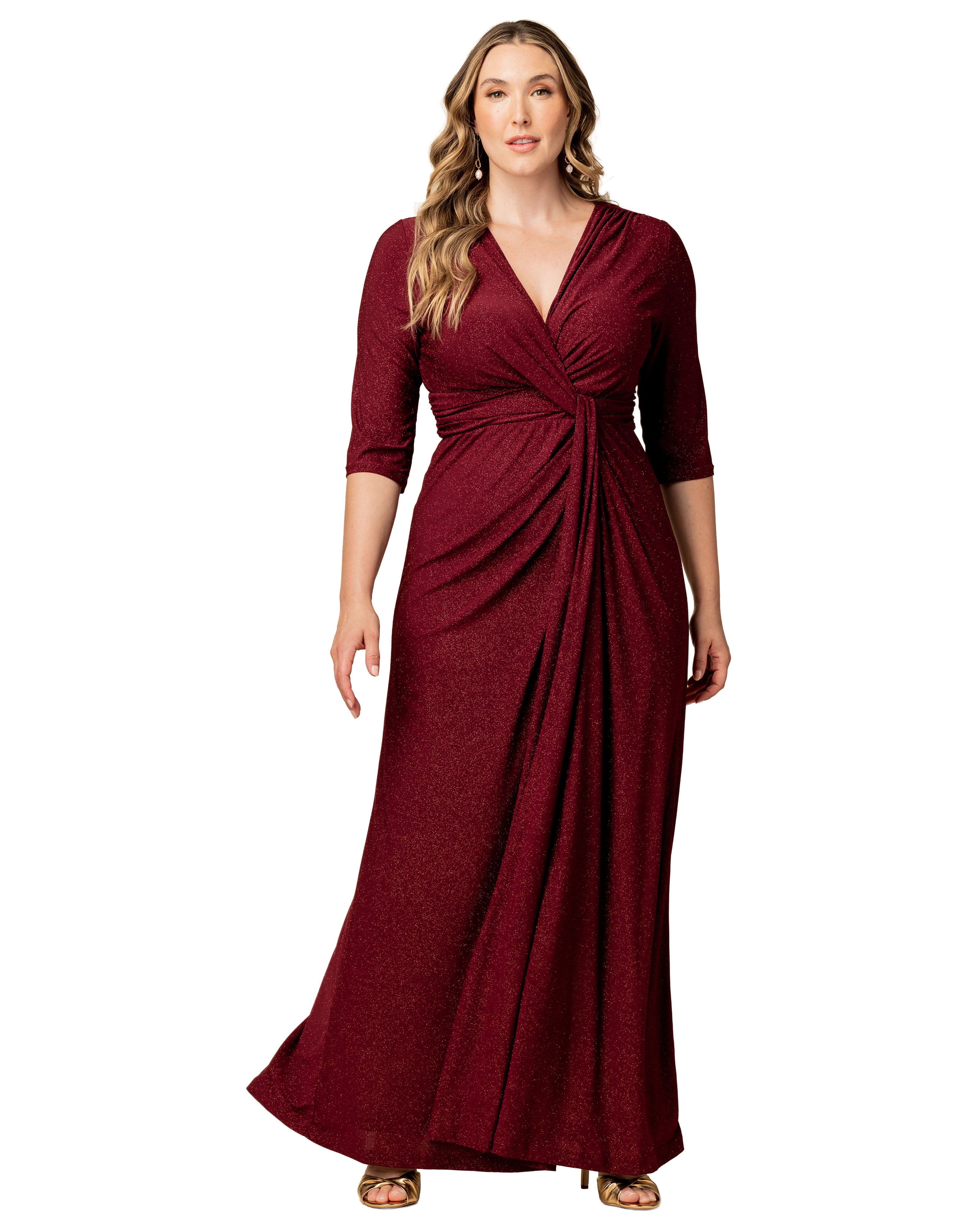 Romanced by Moonlight Gown, GARNET / Burgundy, hi-res image number 0