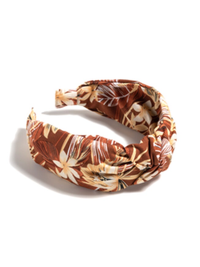 Knotted Floral Headband, MULTI / Rust, hi-res image number 0