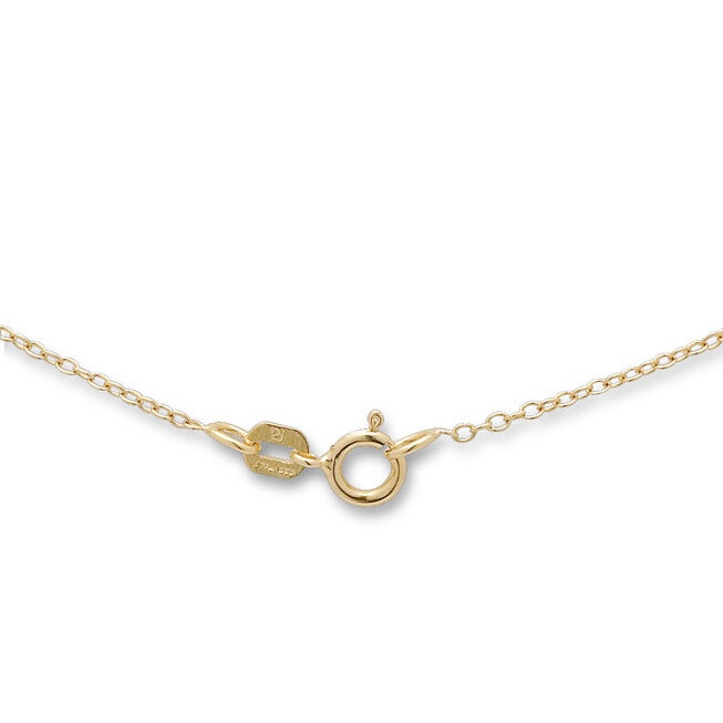 .46 TCW Genuine Sapphire Diamond Accent 18k Gold-plated Silver Cross Necklace, , alternate image number null
